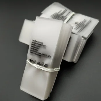 Washable TPU Heat Transfer Label Custom Printed LOGO Plastic Silicone TPU Label For Swimwear And Garment