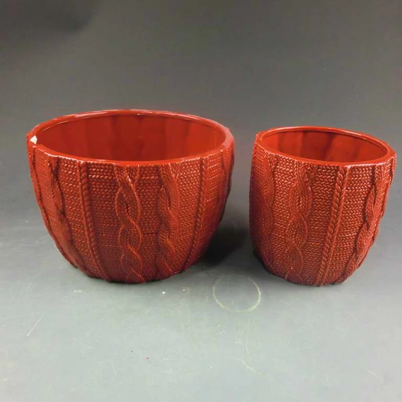 Самые продаваемые товары Огромные цветочные горшки в форме сердца голова горшка акустическая панель Терракотовая глина ручной работы садовый цветочный горшок