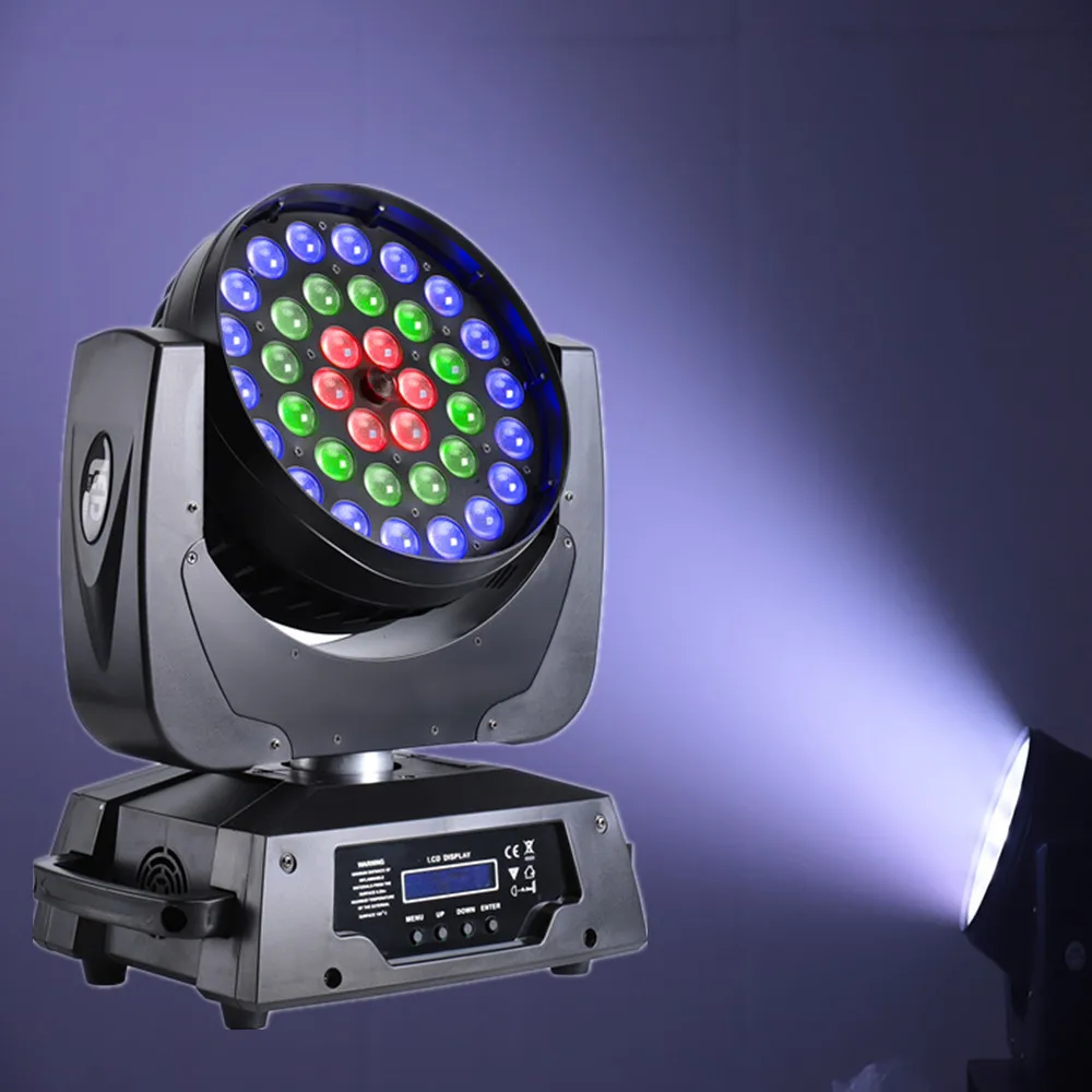  Горячая Распродажа dmx rgbw led 4 в 1 36 шт. 10 Вт светодиодный dmx512 сценическое освещение движущаяся головка