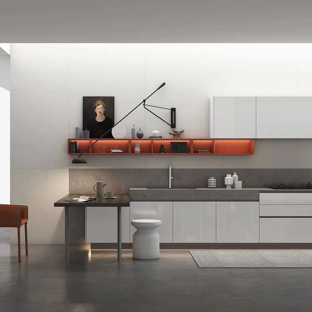 Modern Standard Home Mini kitchenette Cheap Price Modular Designs Kitchen Cabinets Small Kitchen Layout