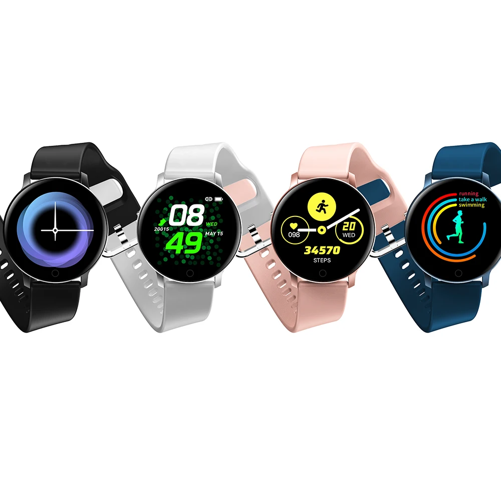 
Silicone Wristwatches X9 Smart Sports Watch Women Men Unisex Heart Rate Monitor Blood Pressure For Android IOS Womens Bracelet 