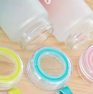 Water cup printing logo gradient color colorful glass Creative frosted dazzling activity gift cup advertising water cup