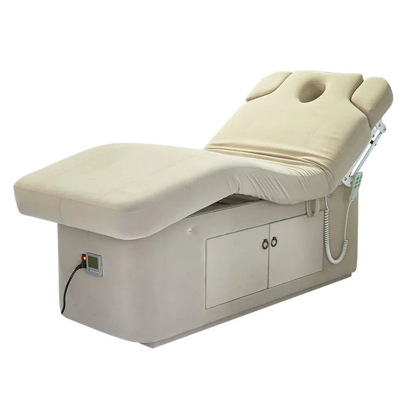 Luxurious Adjustable Cosmetic Bed Beauty For Body Care And Hotel Club Beauty Salon Electrical Massage Beauty Bed