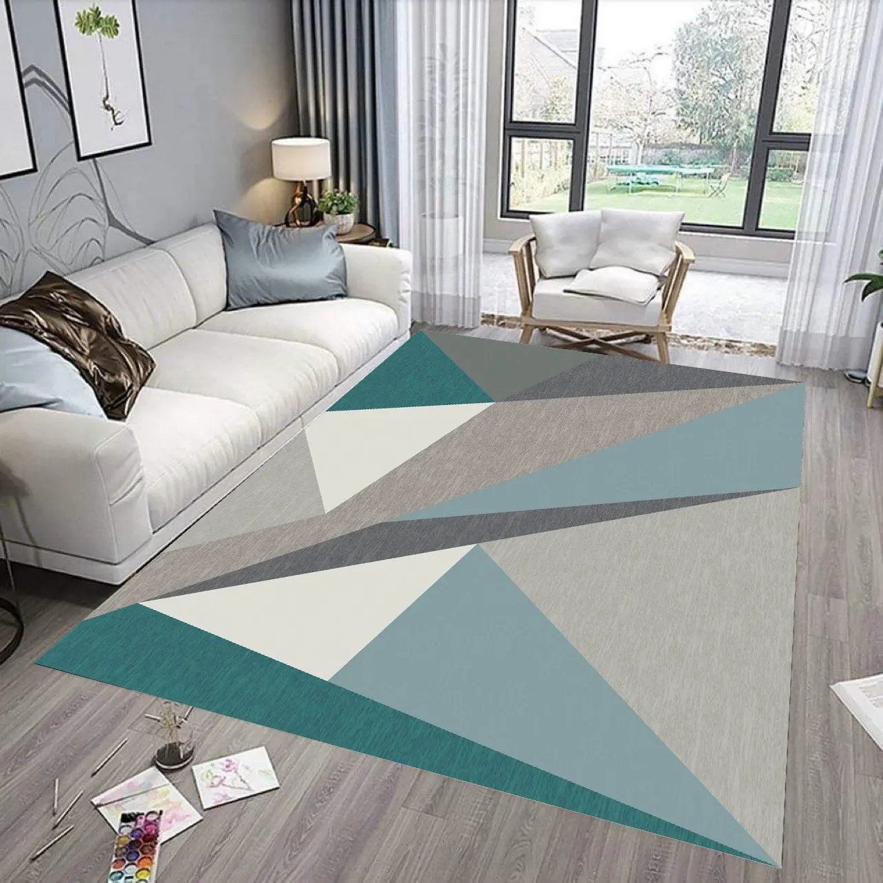 The most beautiful luxury carpet for modern living room supper cheapest price Non-slip Living Room Best seller