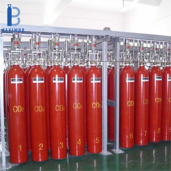ISO9809-1 Factory Direct Sale Fire Extinguisher System Use 45KG 68L CO2 Cylinder