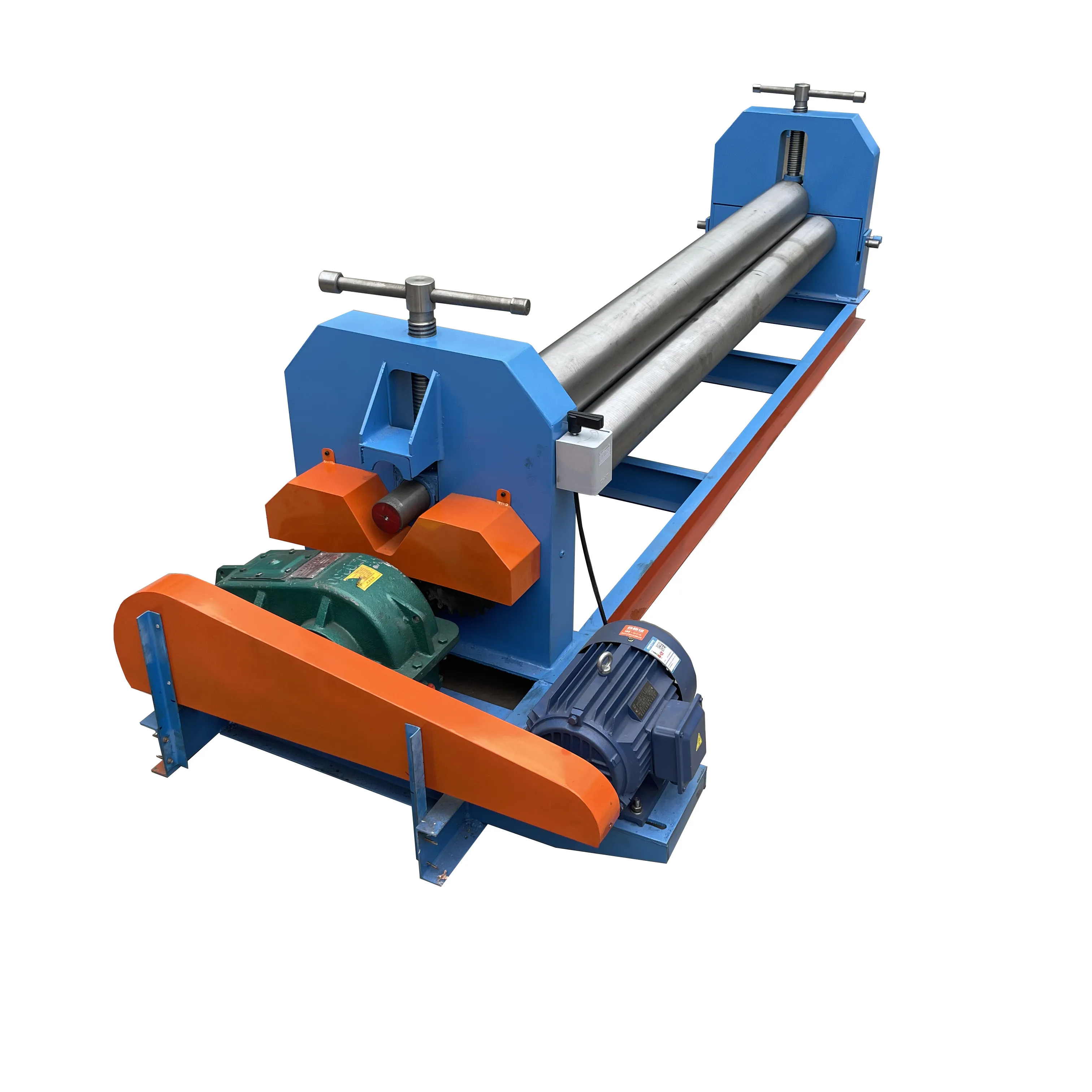 
CNC iron sheet bender metal sheet rolling machine 3 roller steel plate bending machine 