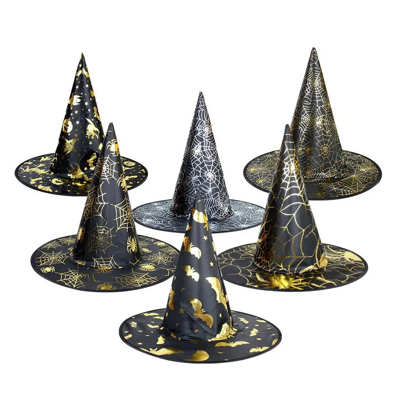 Top Selling Halloween Costume Witch Hat Halloween Costume Accessory For Holiday Halloween Party Witch Hat