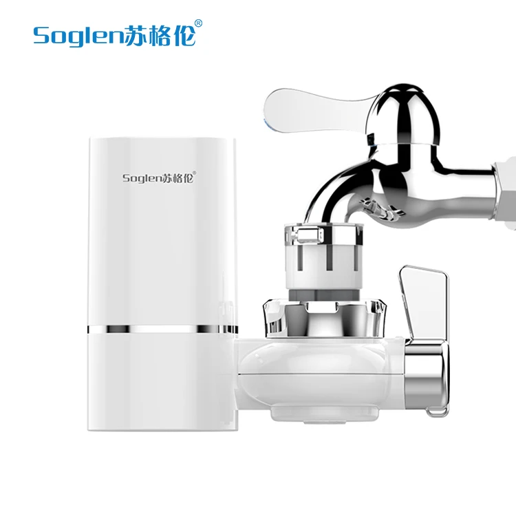 Mini Hot sales  Ceramic water purifier candle Activated carbon Faucet  water  purifier sediment faucet purifier