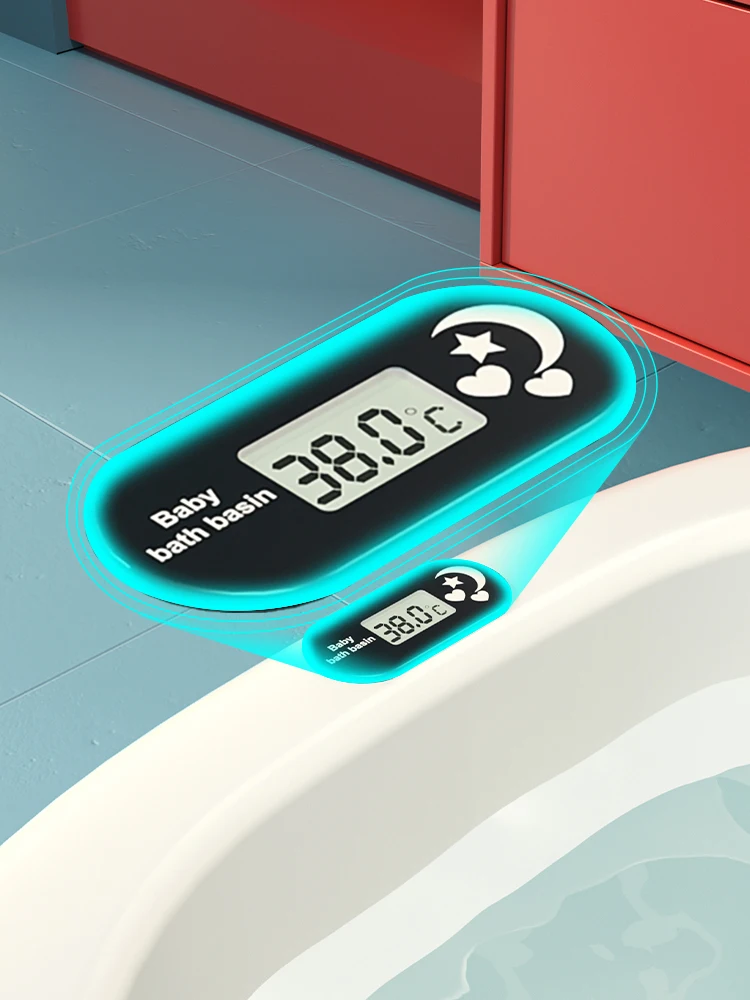 M/L/XL SIZE Plastic Folding Bathtub LED display Adult baby indoor Collapsible Portable Large Spa Bathtub with lid