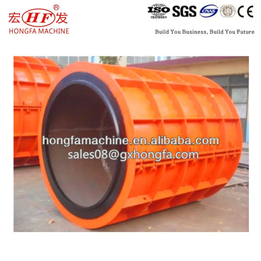 Water Works Flexible Cement Concrete Pipe Production Line Machinery Reinforced Drainage Pipe Making Machine for Durable Pipes