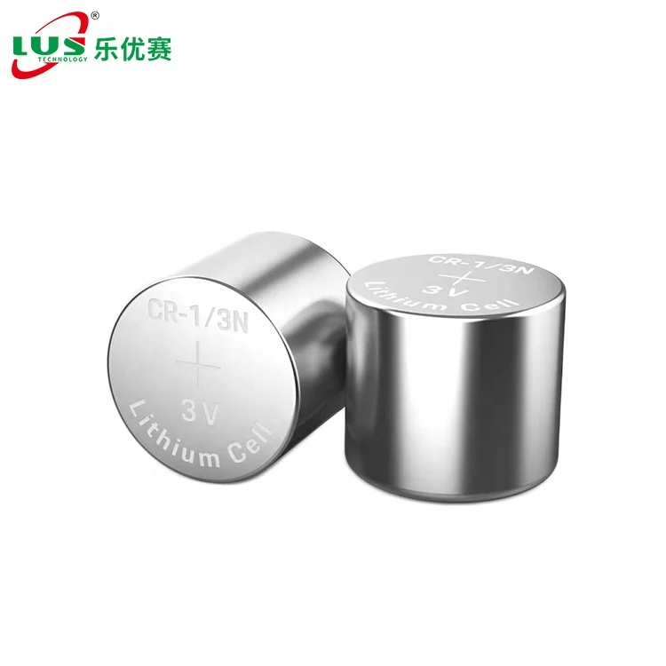 CR11108 lithium battery 3 volt lithium battery 170mah Lithium Manganese Button Cell  CR1/3N CR13N