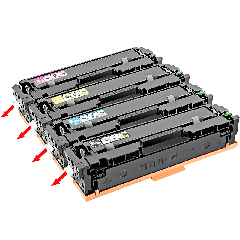 Amida Toner Cartridge CF540A CF541A CF542A CF543A Compatible Toner Cartridge for HP Color LaserJet Pro M254, MFP M280, FP M281