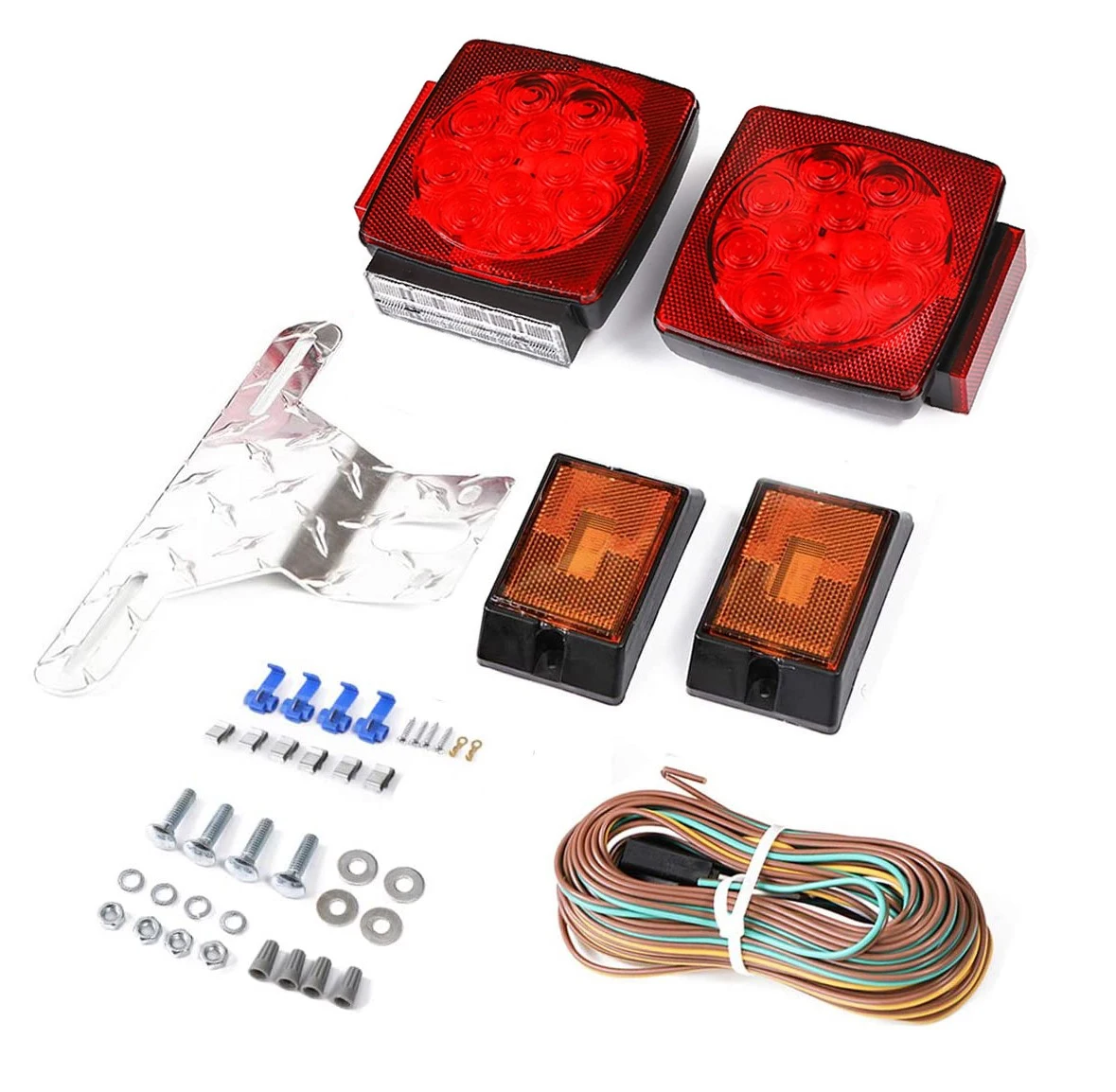 RTS 12V Boat Led Trailer Tail Lighting Kit Truck Waterproof Trailer Lights for Trailer