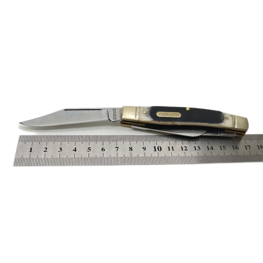 Best Quality Wood Columbia African Okapi Folding Knife