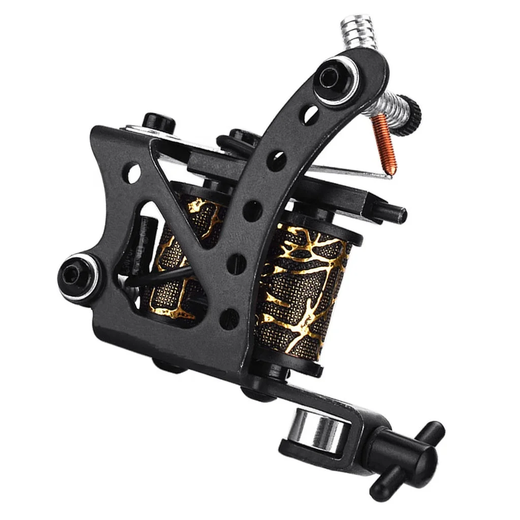 Metal Coils Tattoo Machine Straight Shader Circle Liner for Tattoos & Body Art