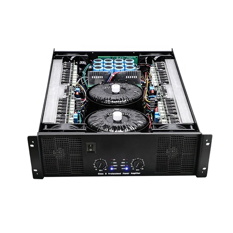 CA Series High Quality Double transformer 2 Channel 2000W Power Amplifier For Stage