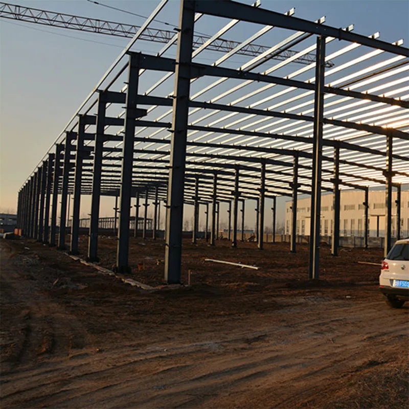 Long Span Roof Frame Structural Steel Structure Warehouse Price For Sale