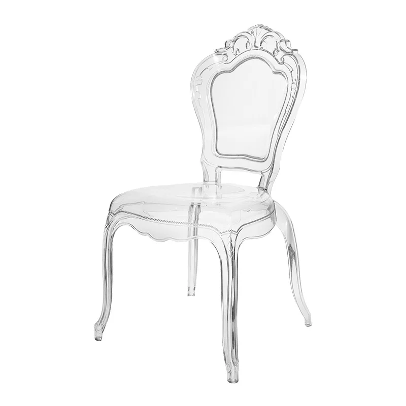 Hot Sale PP Dining Restaurant Stackable White Custom Plastic Chair Modern Outdoor Wedding Chairs Rustic