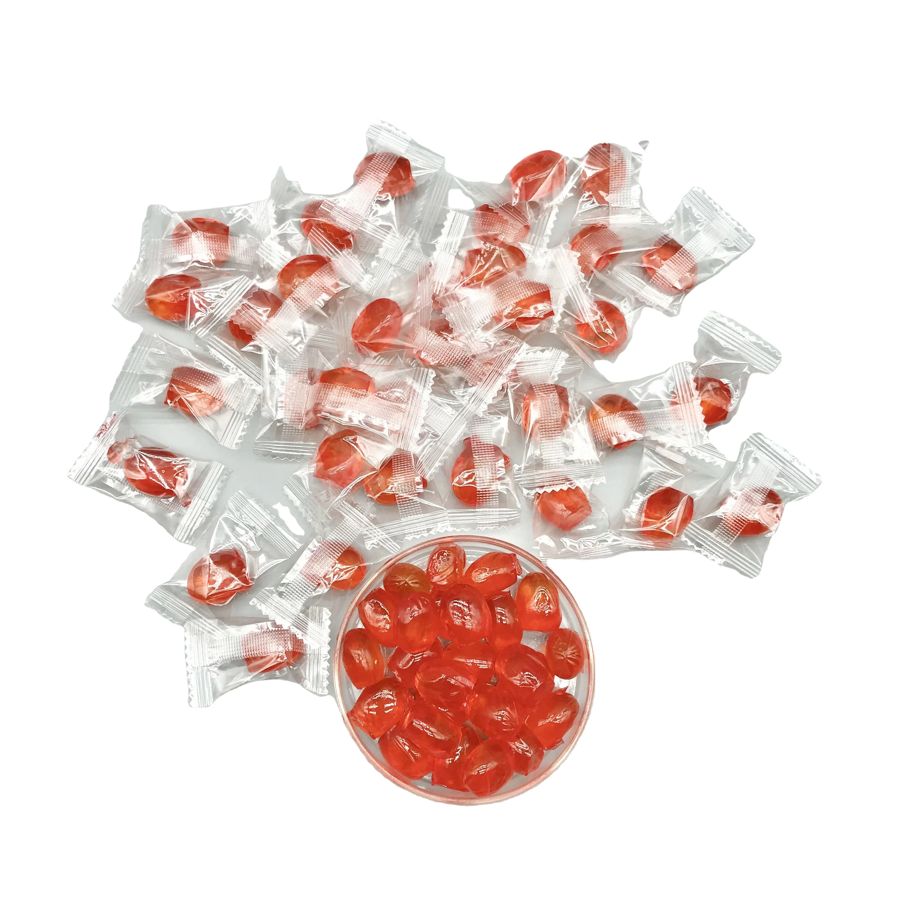 Sweet Gummy Candy in Assorted Flavors Acid Fruity Herbs Glucose-Cube Ball Bar Shaped-Pack in Bags Bottles Boxes