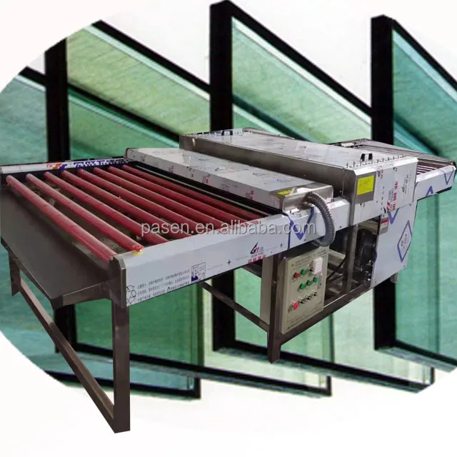 High Pressure Glass Washer Brush Machine for Clean Glass Building Glass Cleaning Machine