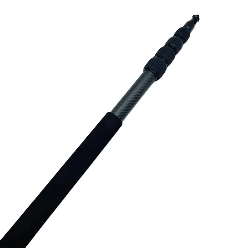 3.6m handheld light weight carbon fiber telescopic extension pole for mic boom support pole
