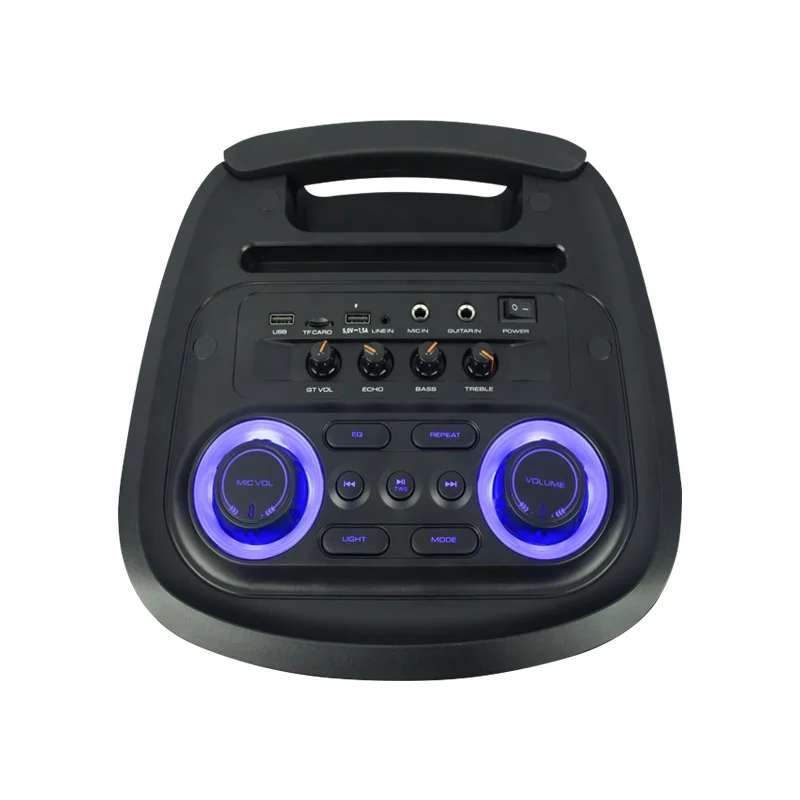 2023 hot sale Outdoor Wireless karaoke Speaker  dual 10 Inch small battery powered speakers chinese karaoke machine