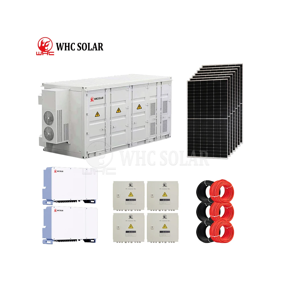4000kwh Storage Battery 2000kw Solar Energy System 2MW Battery Energy Storage System ESS Container
