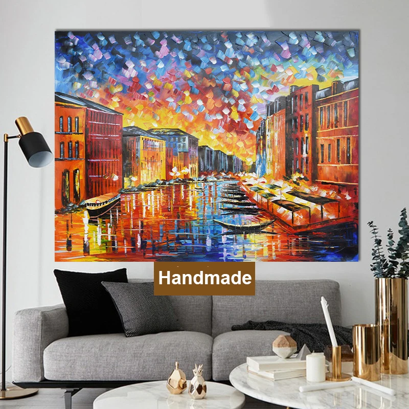 DIY Handmade Oil Painting Living Room Decorative Painting Factory Direct Sell (1600238279559)