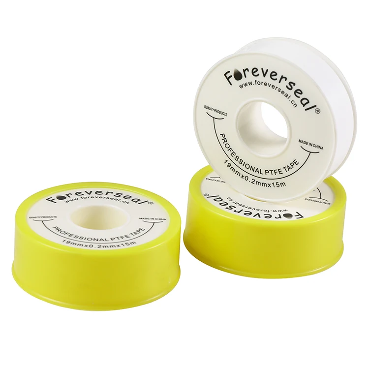 White color good quality19mm PTFE thread seal tape for sealing water leaks