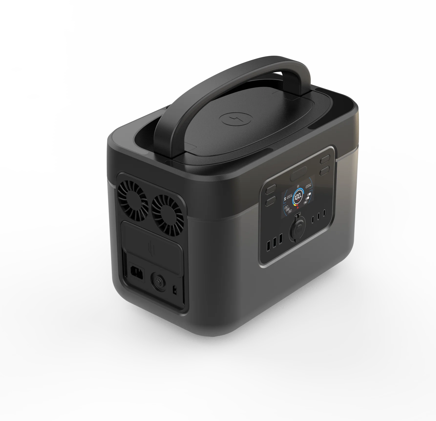 1200W Portable Solar Power Station for Camping Emergency / Power Supply LiFePO4 Lithium Battery Portable Solar Power Generators