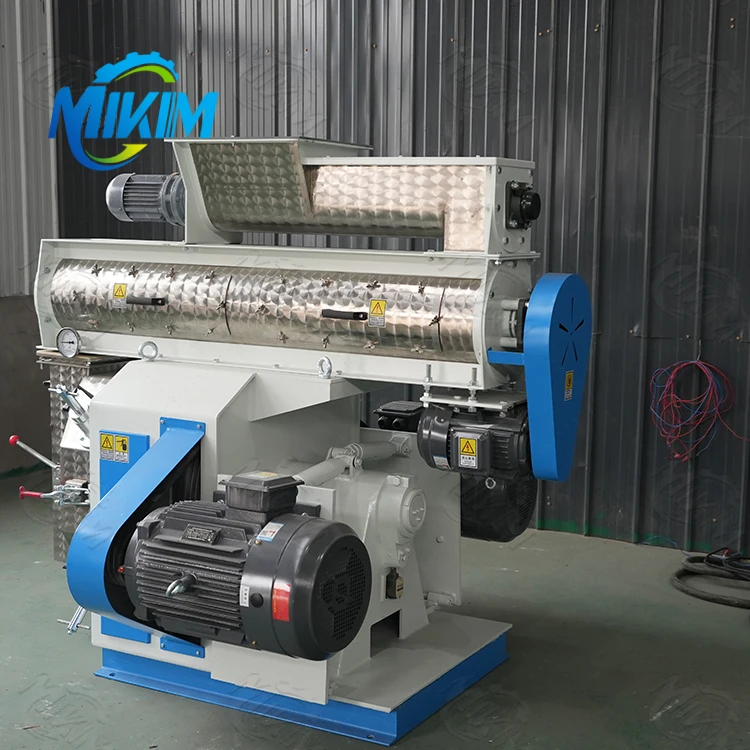 Livestock Feed Production Equipment Ring Die Feed Pellet Mill Poultry Feed Pellet Mill