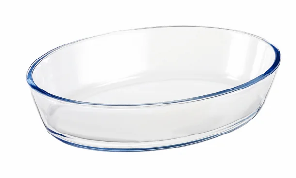 3pcs Baking Dish Set Table Service Glass Dish Baking Tray Heat Resistant Glass Oven Safe Baking Pan