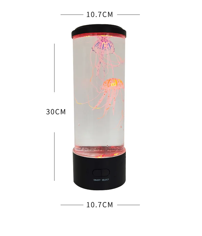 LED Remote Control Fantasy Jellyfish Lamp Night Light Color Changing Aquarium Jellyfish Lamp Lava Lamp