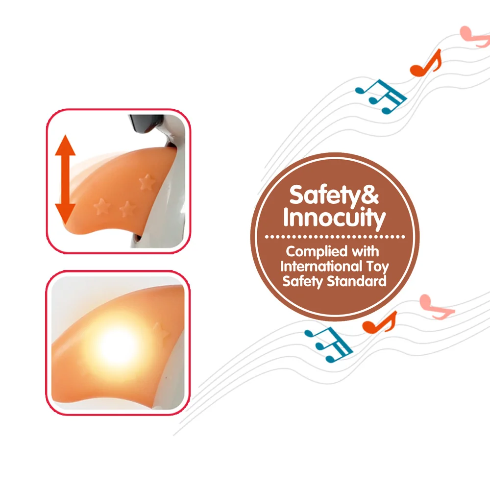 Funny Musical Electric Swing Penguin Infant Tummy Time Toys Walking Sensory Crawling Baby Toy