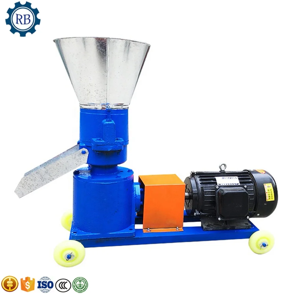 
factory price easy operation biomass wood pellet sawdust/corn/rice husk pellet making machine for animal fodder price 