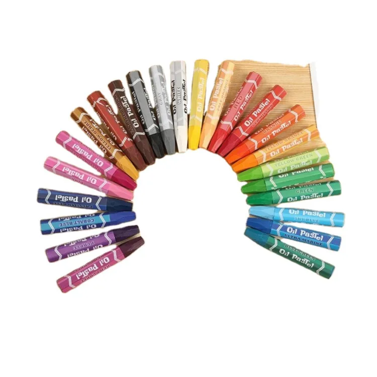 12 crayons kids multi color crayon color oil pastel set