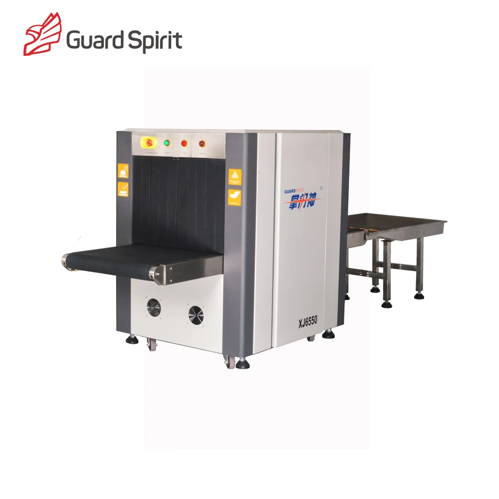 
Middle Channel 38mm Penetration X ray Machine Security Baggage Scanner For Hotel 