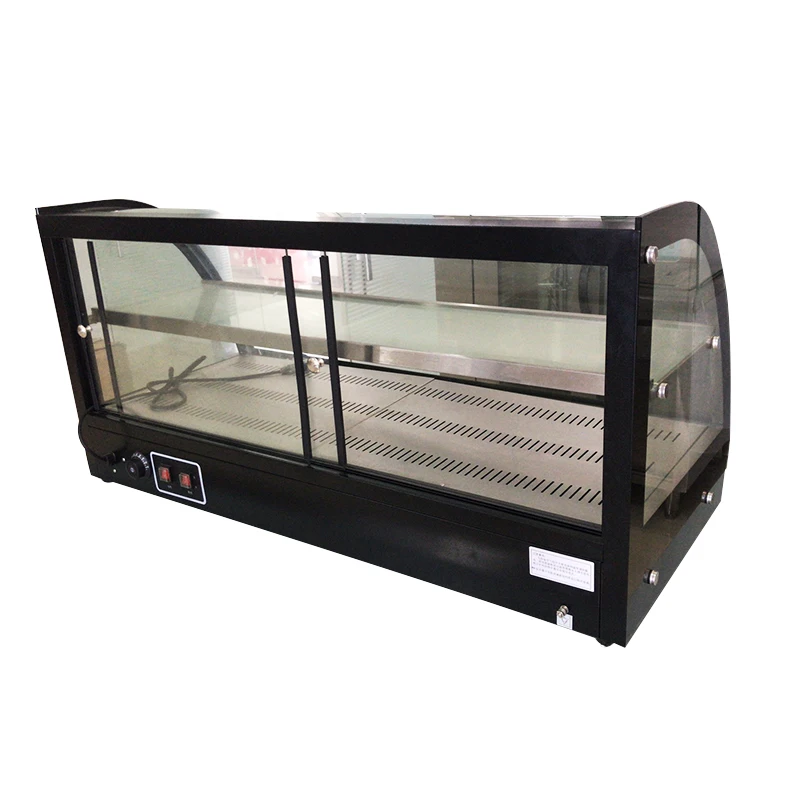 Multi-purpose Commercial Food Small Electric Desktop Single Double Layers  Food Warmer Display Hot air convection