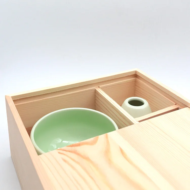 Estick Factory Price Wooden Hot Selling Custom Logo  Matcha  Tea Set Box Bowl Bamboo Whisk Tin Japanese Matcha