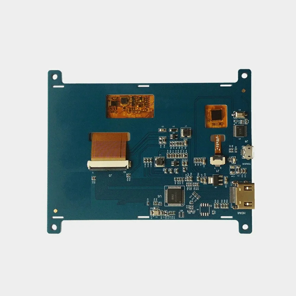  На тонкопленочных транзисторах на тонкоплёночных 5 дюймов 800x480 lcd-плата контроллера android с 5-контактный разъем USB емкостная сенсорная панель 19 pin