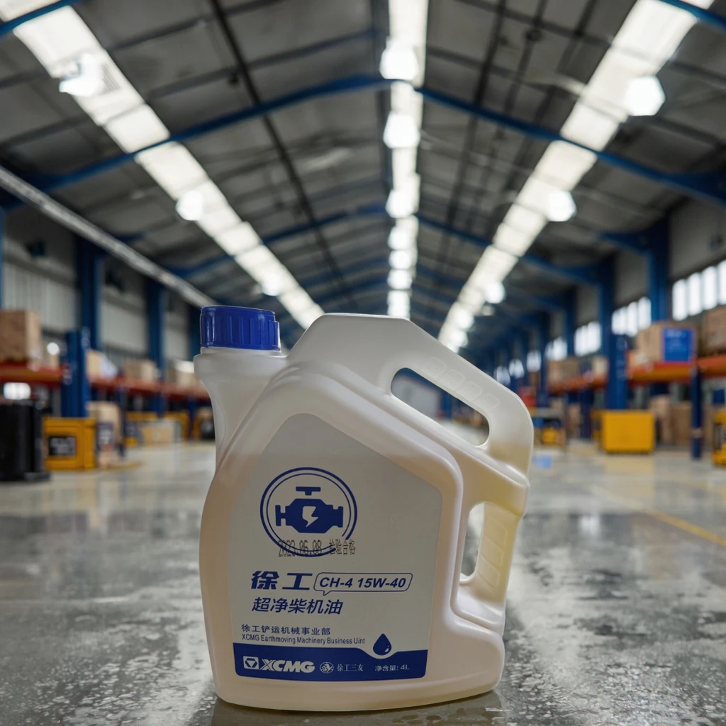 CH-4 15W-40 Ultra Clean Diesel Engine Oil Optimal Performance for Construction Equipment and Machinery Parts Available in 4L