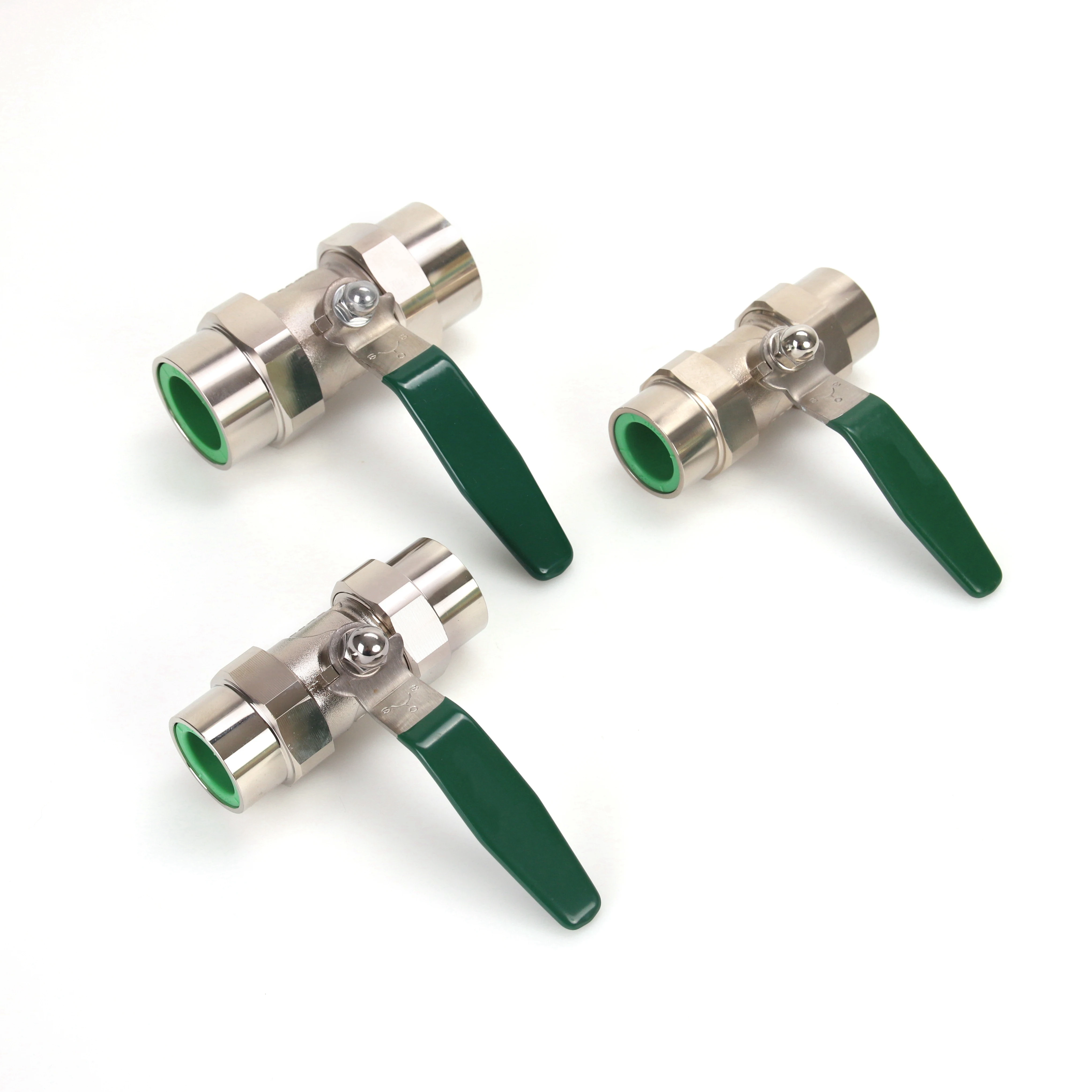 plumbing brass copper body ppr union ball valve long handle ppr brass ball valve for plumbing water pipe