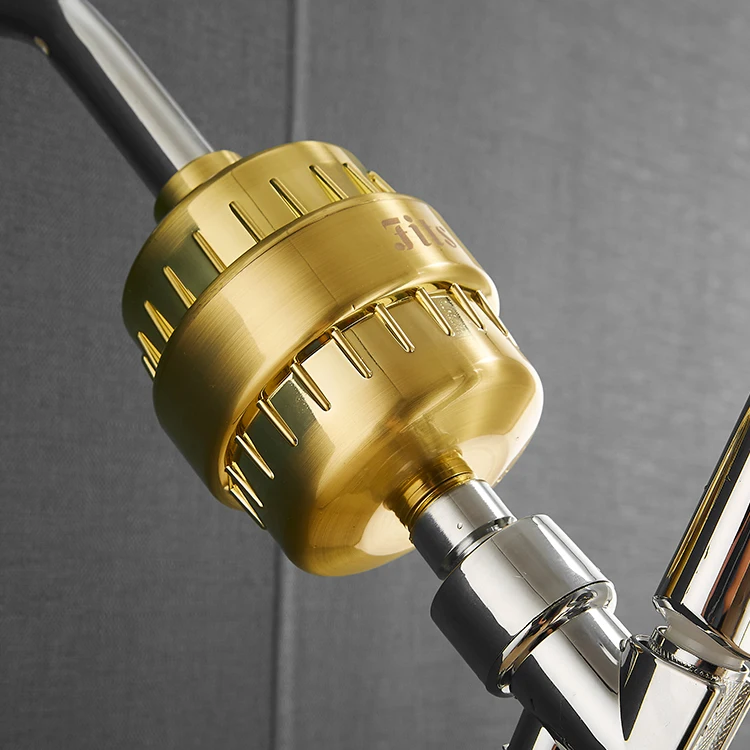 Wholesale ABS household shower filter 15 grade showerhead filter for hard water