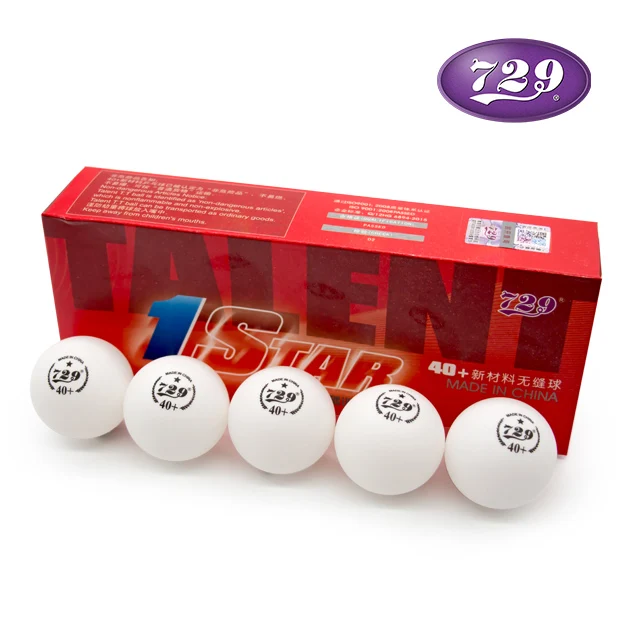 One Star 40mm+ Seamless New Material Training Professional Ball 729 Friendship table tennis ball pingpong ball