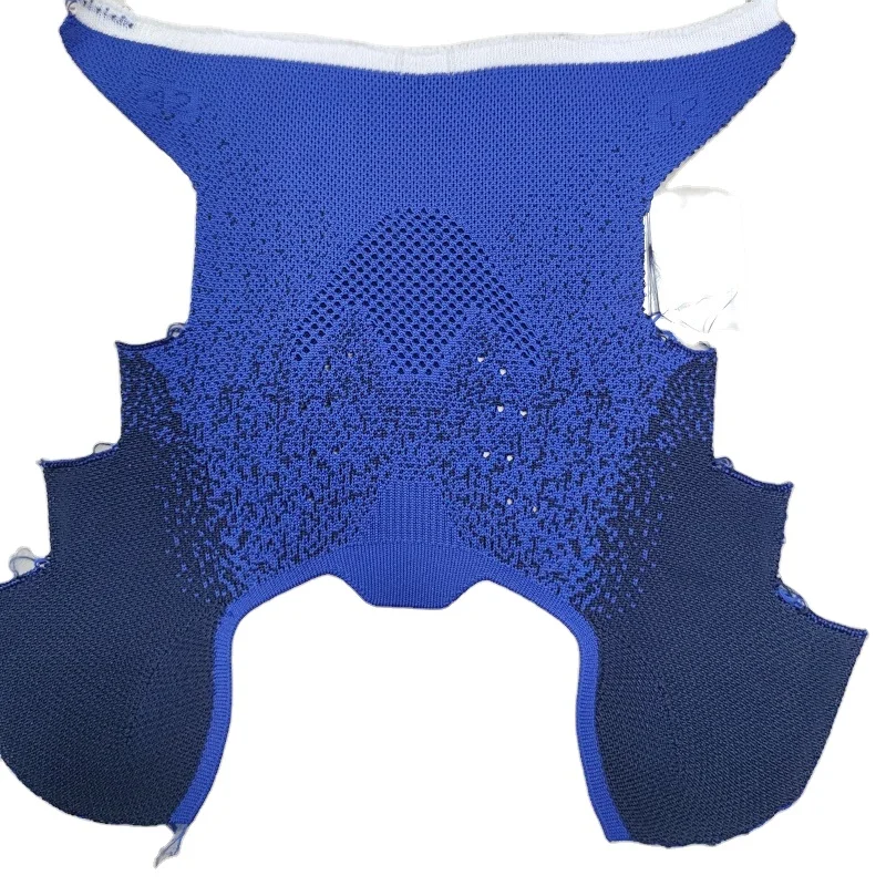 Factory customizable semi-formed fly knit straps crafted stretchy breathable capellada upper