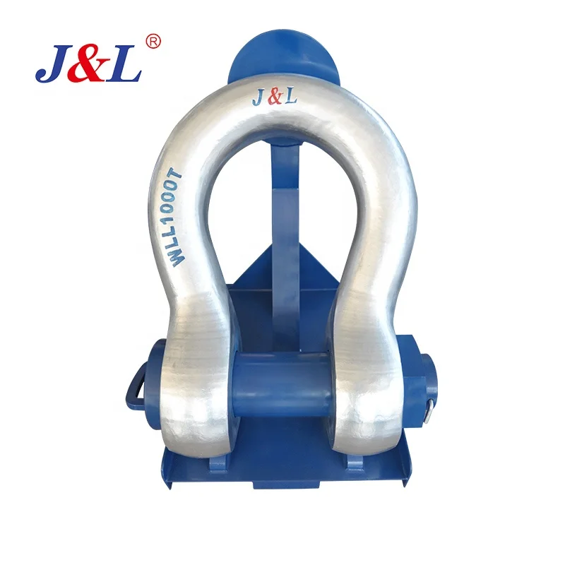 JULI d-shackle US Type Drop Forged Safety d shackle 3/4 Bolt Bow dee Shackle