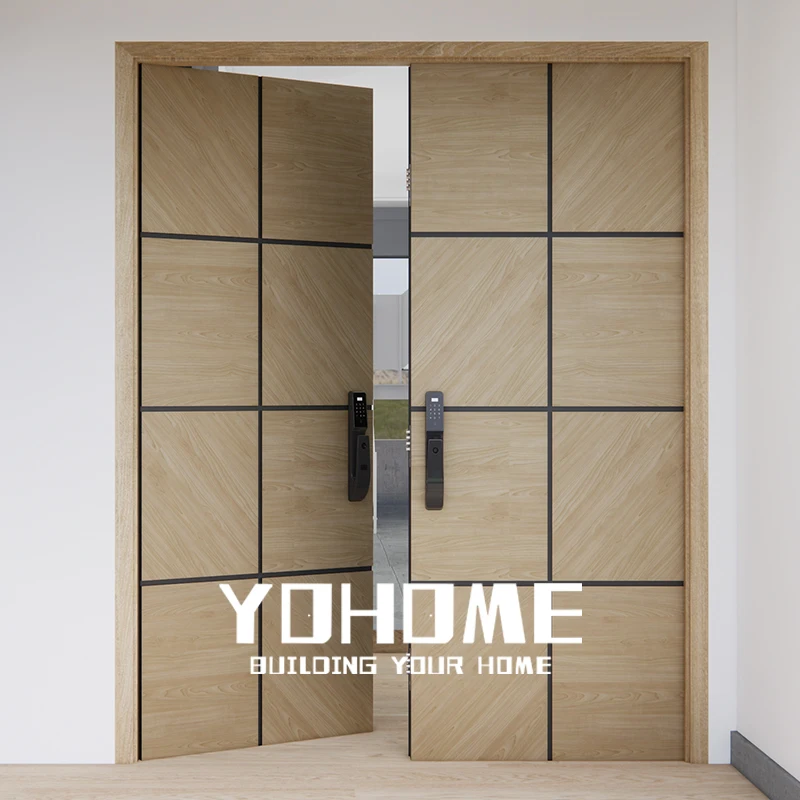 American bullet proof double doors for mansions porta blindata doppia anta double doors exterior entry double armored door