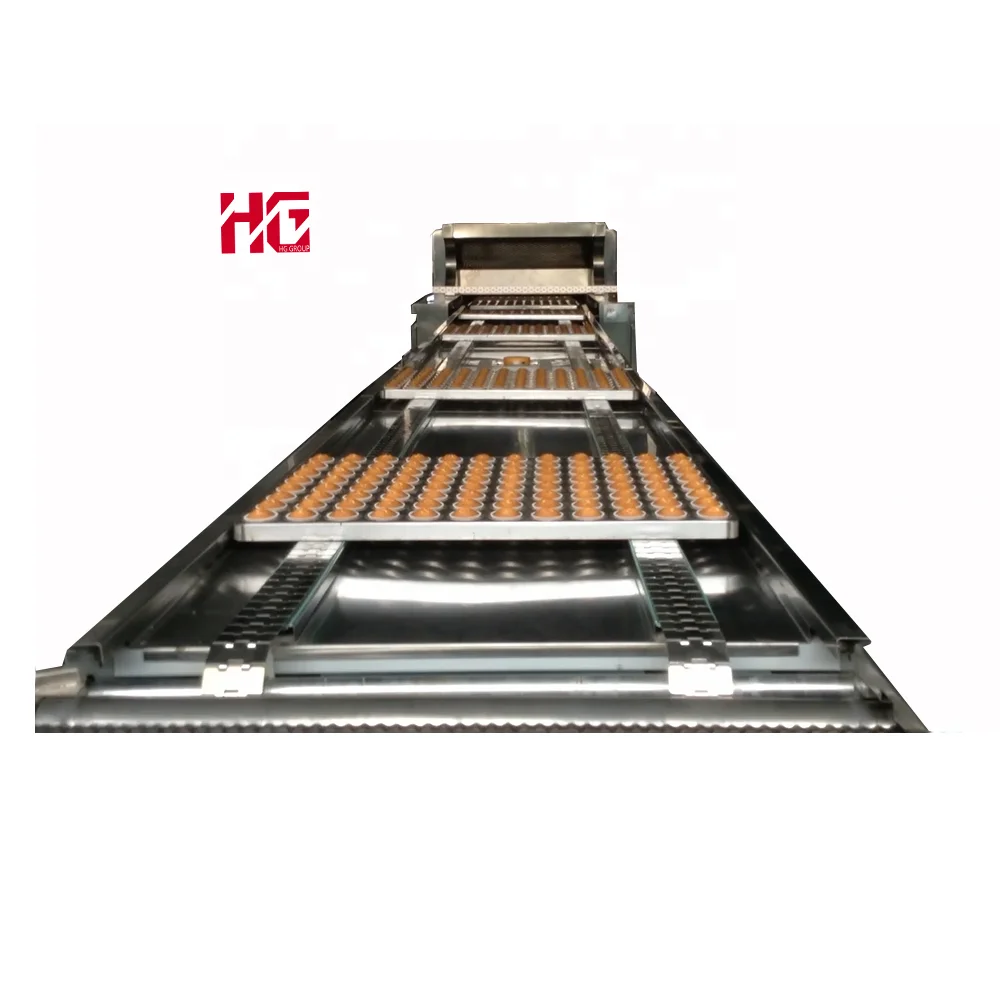 Full automatic cake making machine/cupcake making machine price/auto cake production line