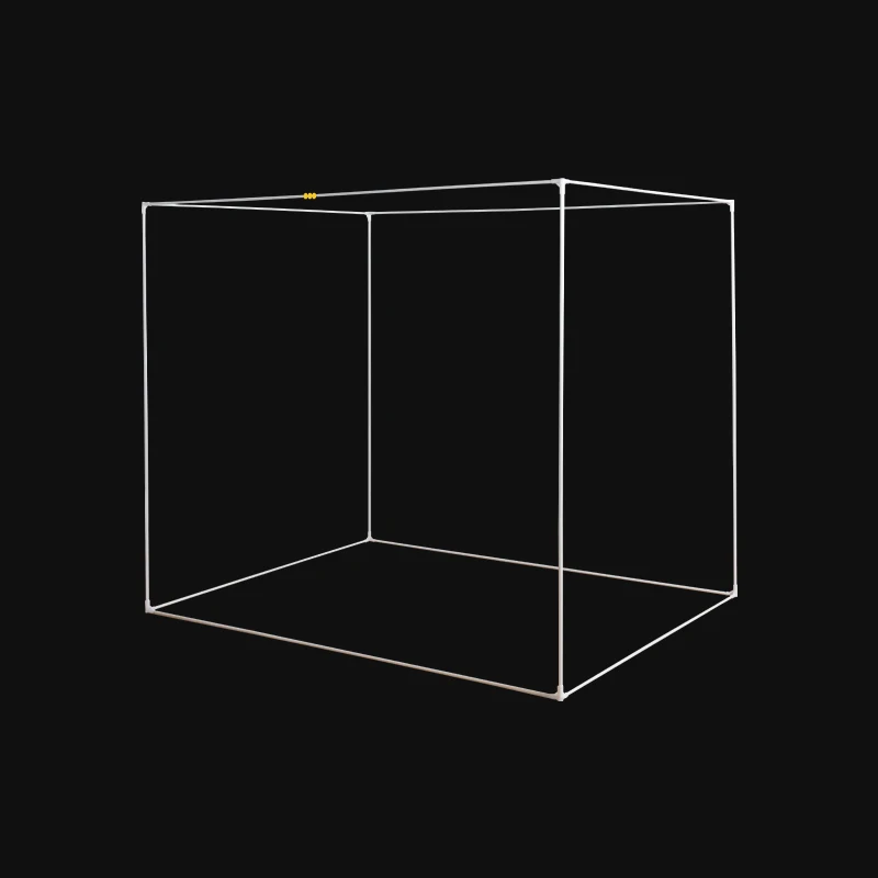 Medoga Romantic Removable Valance Iron Stands Frame Princes Girls Bedroom Mosquito Net Bed Canopy