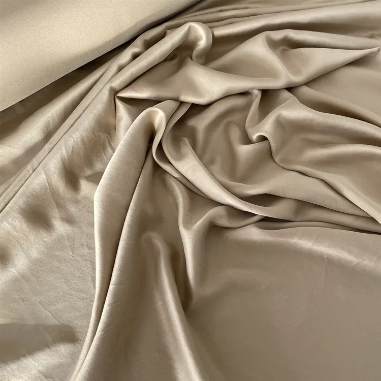 Hot selling pure silk satin fabric sandwash silk mulberry fabric plain dyed charmeuse silk fabric